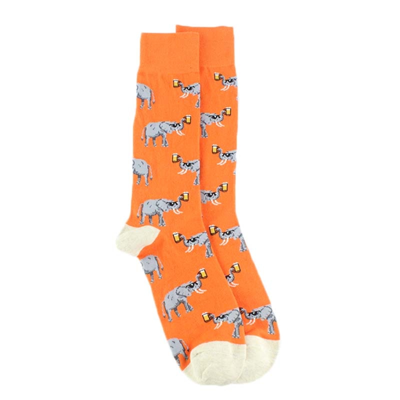Fun Printed Socks for Men