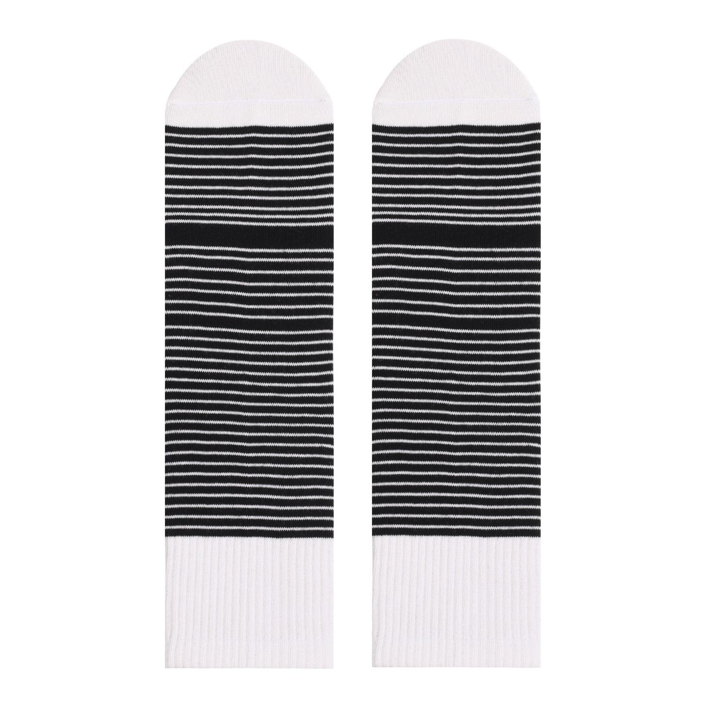 Black & White Striped with Peeking Cat