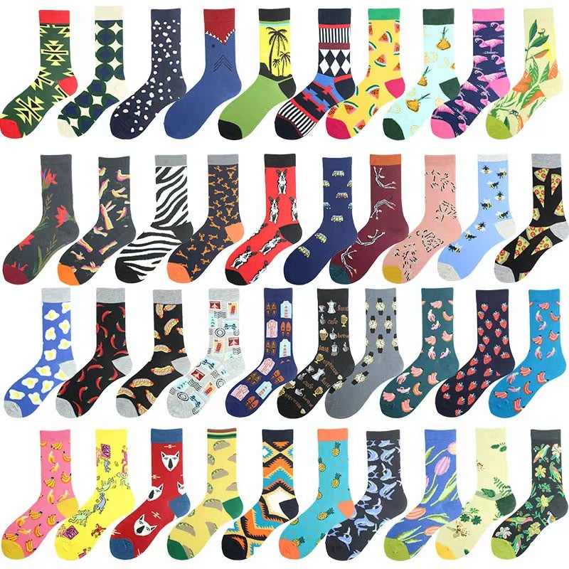 Men's Fun Print Socks