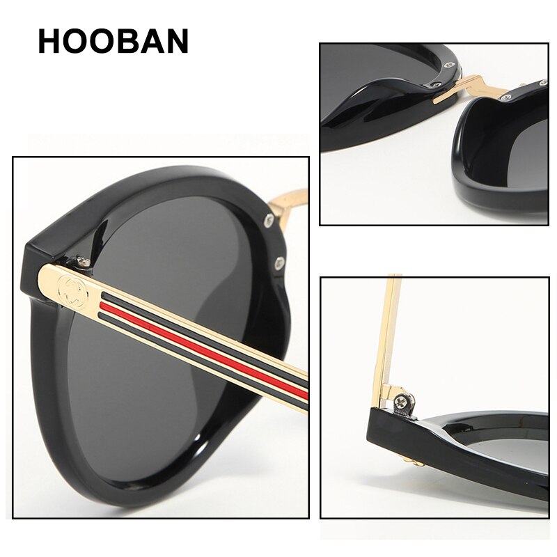 HOOBAN Luxury Cat Eye Sunglasses for Women