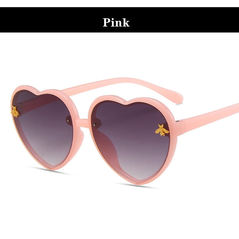 Children's Heart Shaped Sunglasses