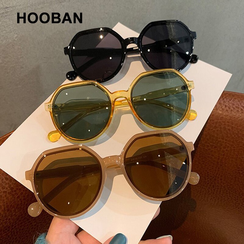 Women's Square Top Round Sunglasses