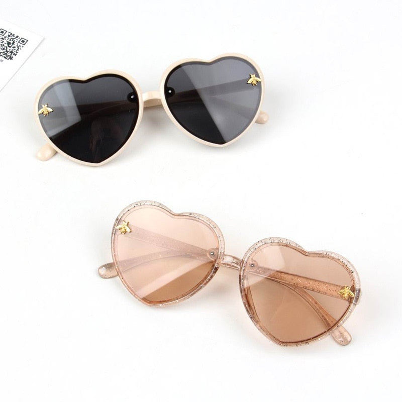 Children's Heart Shaped Sunglasses