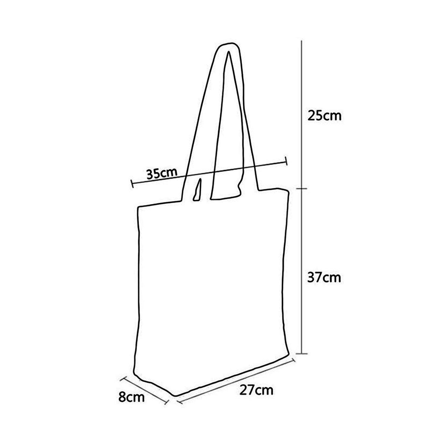 Reusable Cartoon Nurse' Tote