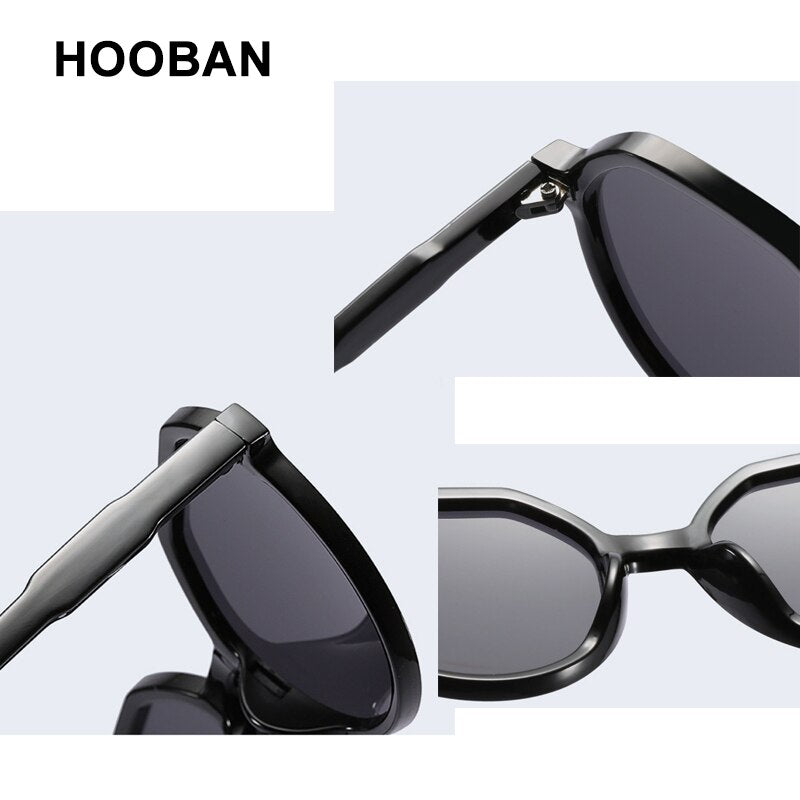 Women's Square Top Round Sunglasses