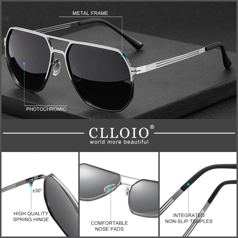 High Quality Photochromic Sunglasses for Men