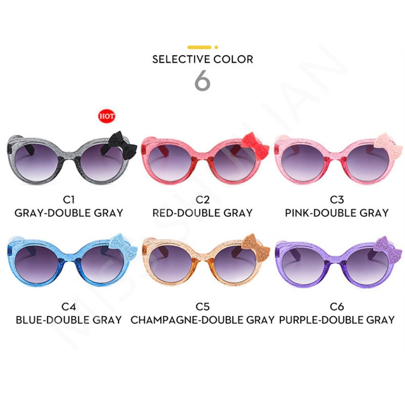 Kids Cute Bow Sunglasses