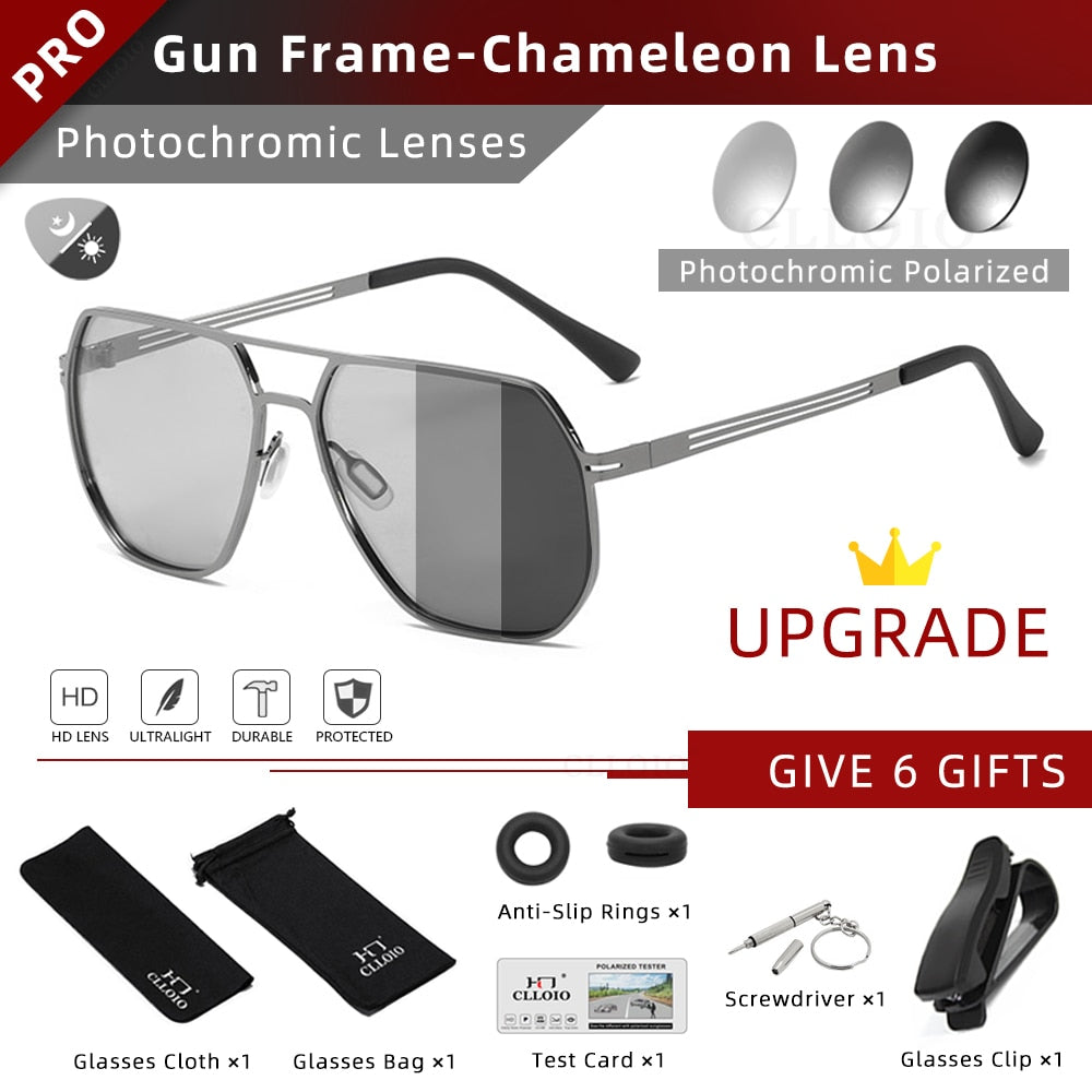 High Quality Photochromic Sunglasses for Men