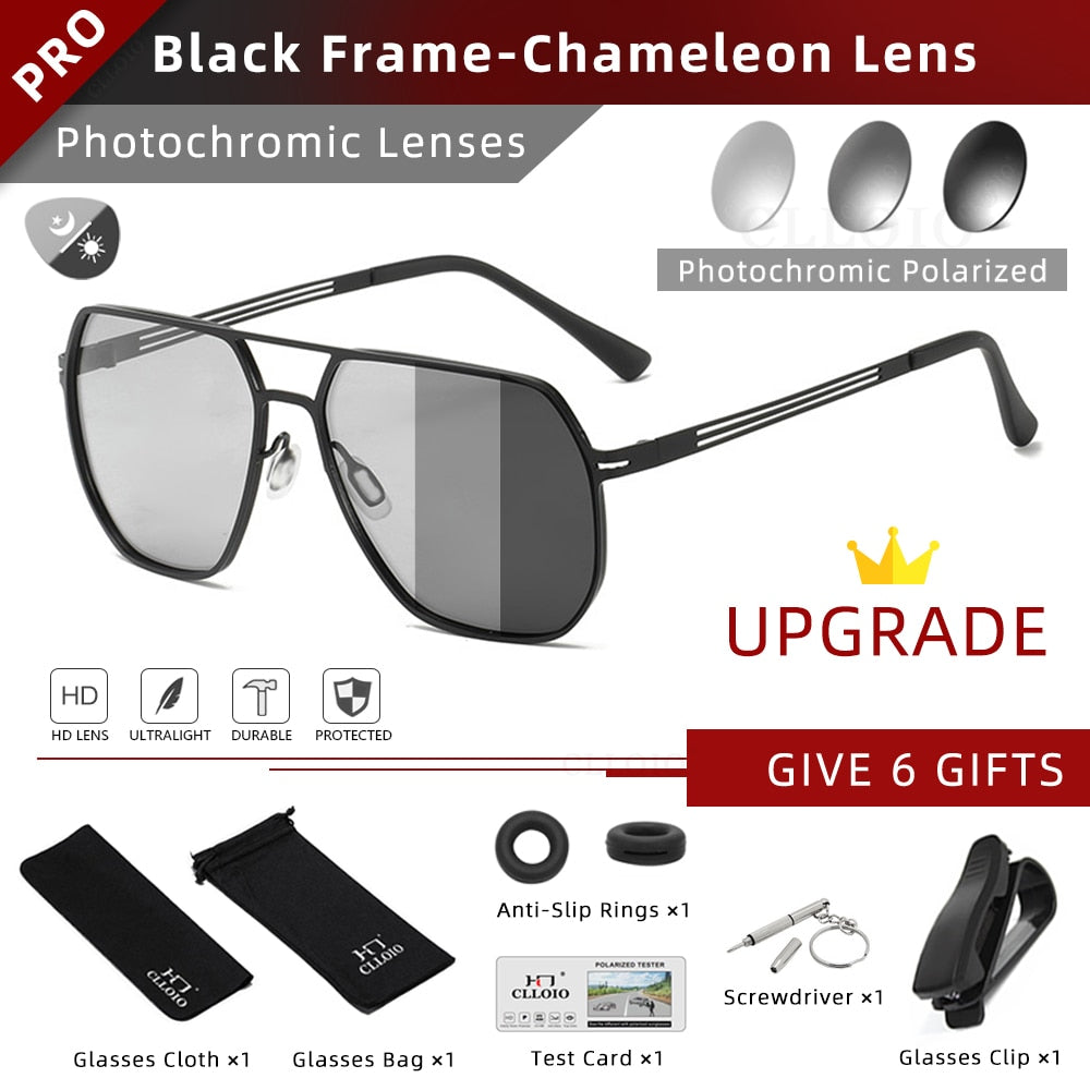 High Quality Photochromic Sunglasses for Men