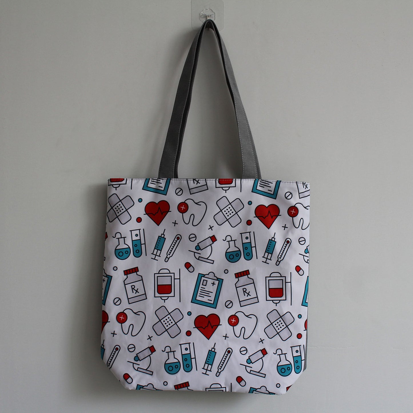 Reusable Cartoon Nurse' Tote