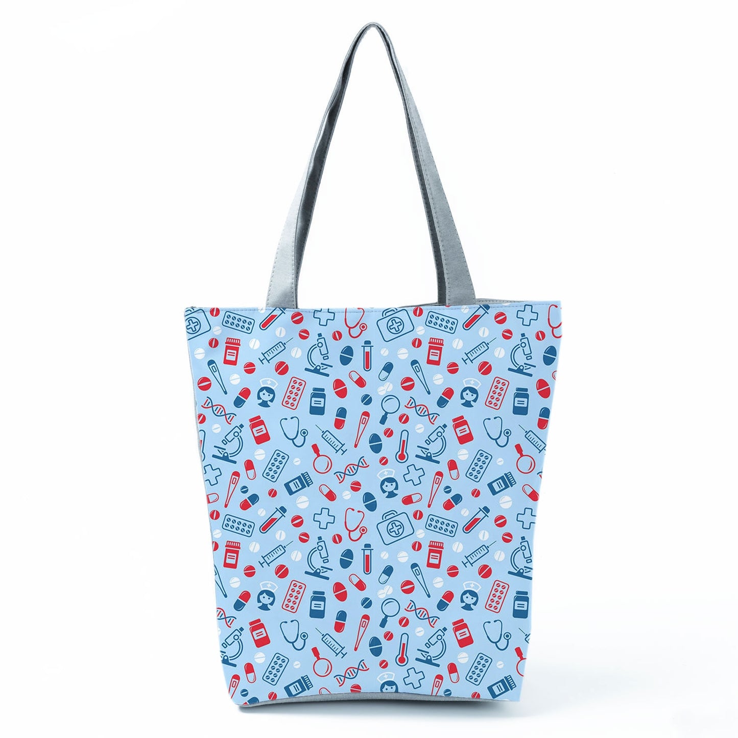 Reusable Cartoon Nurse' Tote