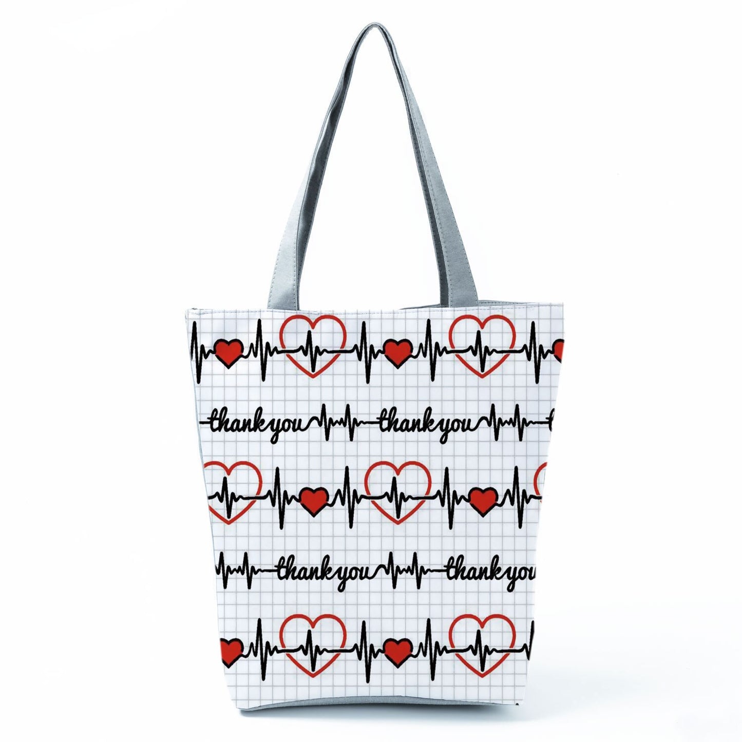 Reusable Cartoon Nurse' Tote