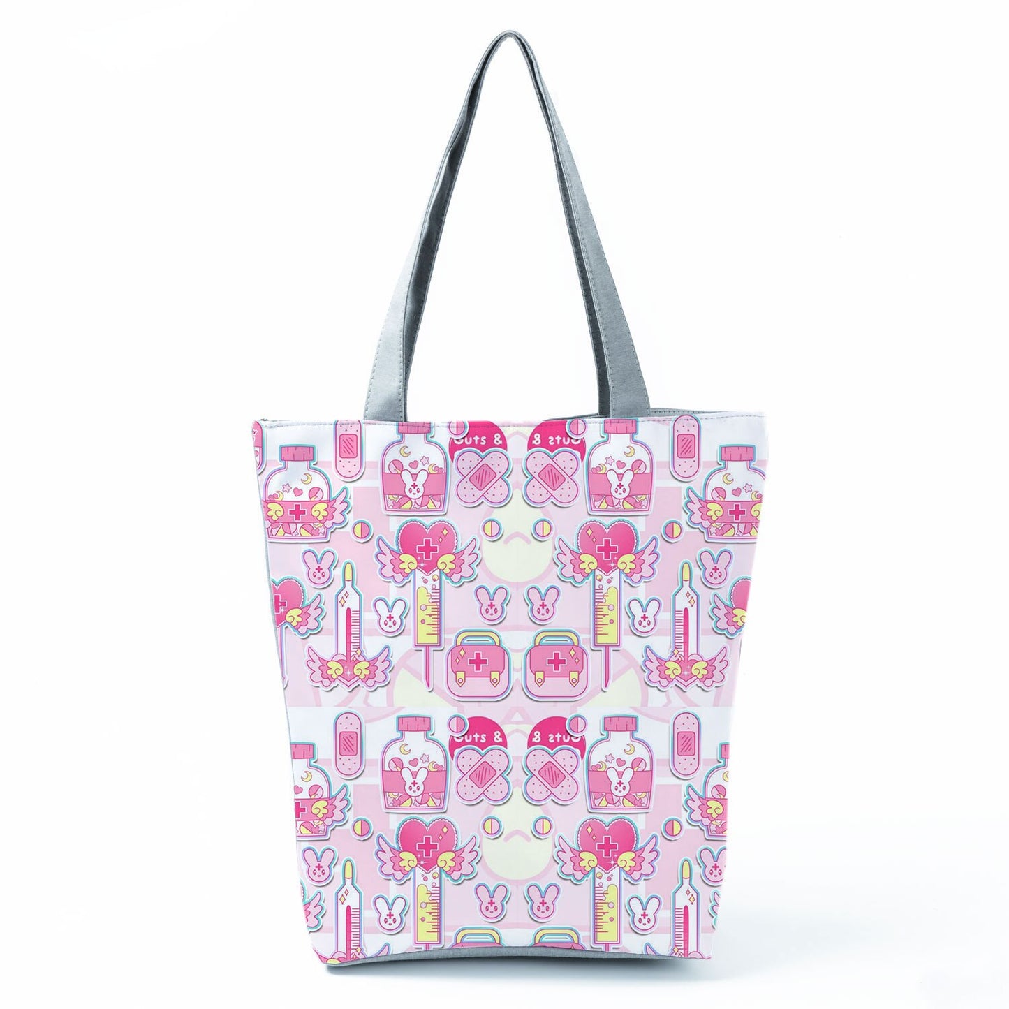 Reusable Cartoon Nurse' Tote