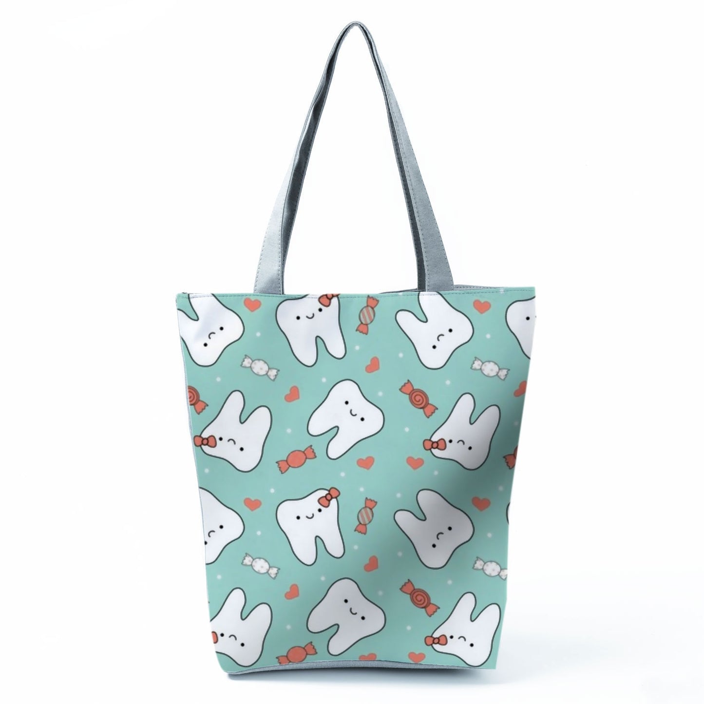 Reusable Cartoon Nurse' Tote