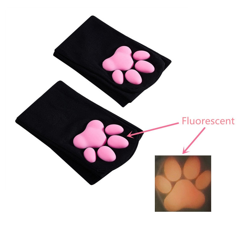 Woman's Paw Print Socks