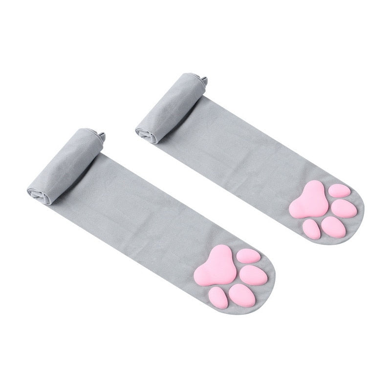 Woman's Paw Print Socks