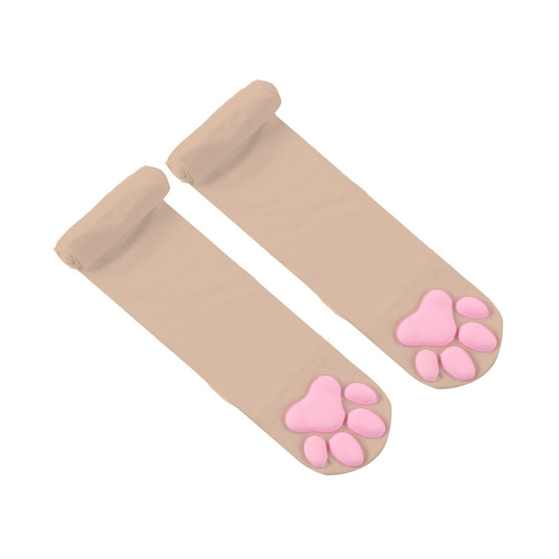 Woman's Paw Print Socks