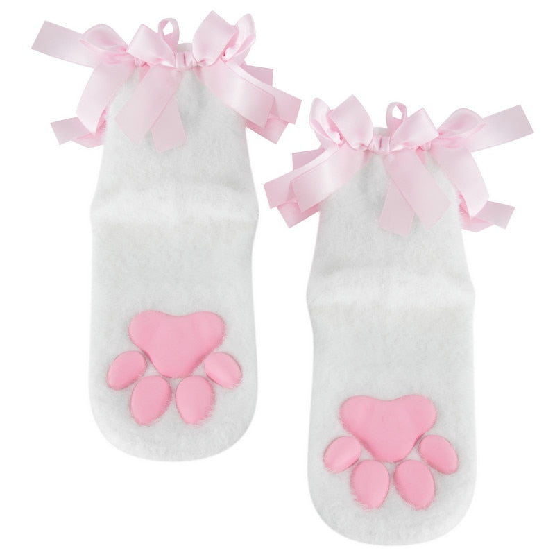 Woman's Paw Print Socks