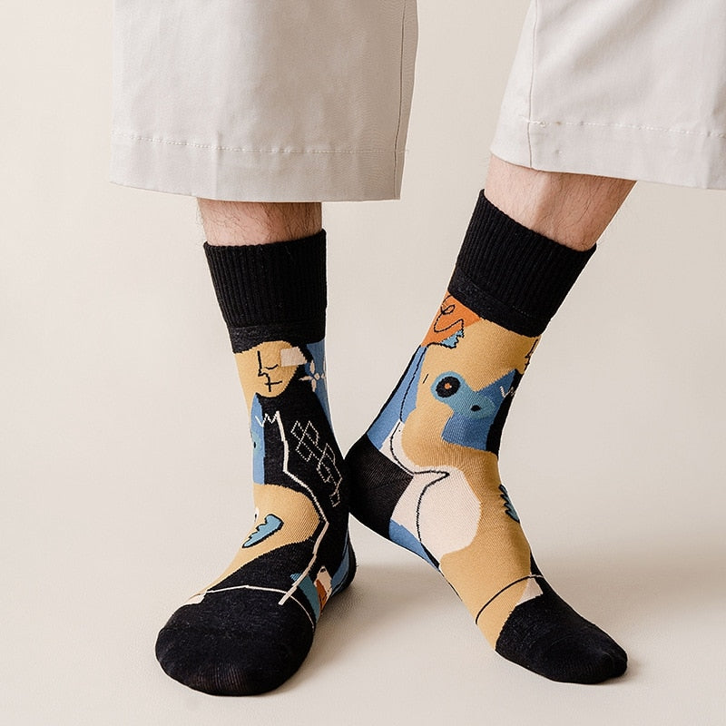 Abstract Artsy Socks for Men & Women