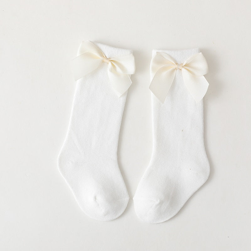 Girls Bow Socks