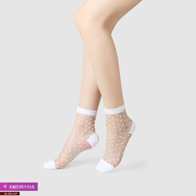 Women's Lace Ruffle Socks