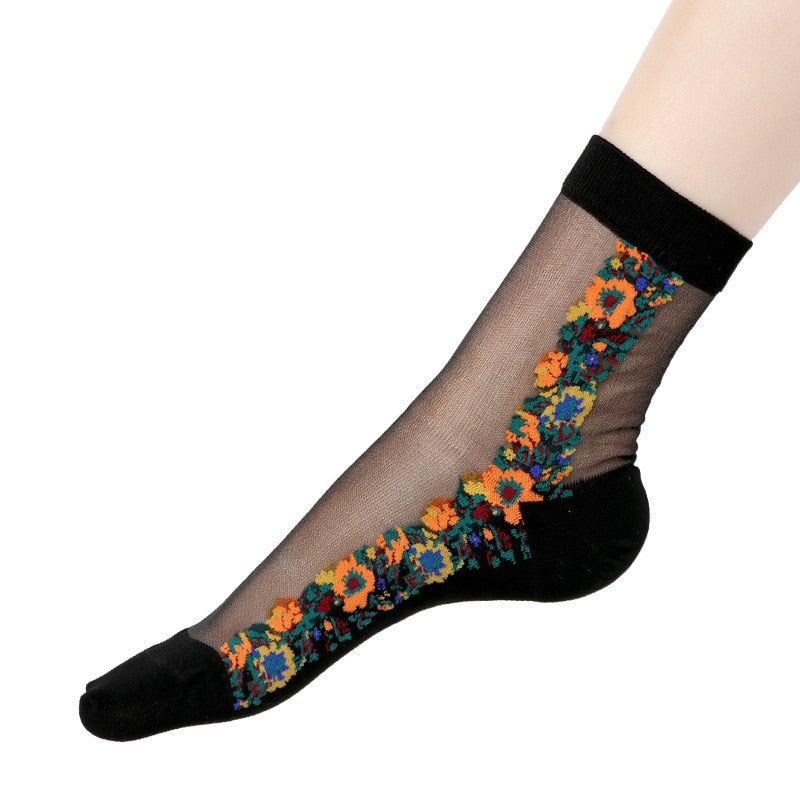 Women's Lace Ruffle Socks