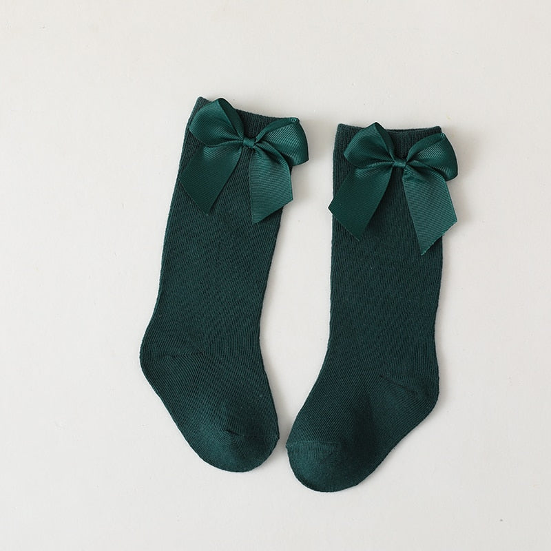 Girls Bow Socks