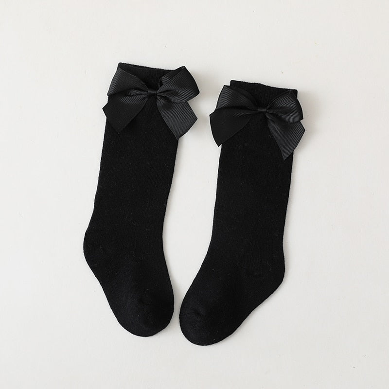 Girls Bow Socks