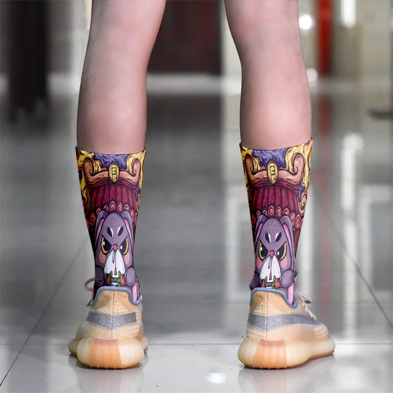 Fun Print Adult Socks