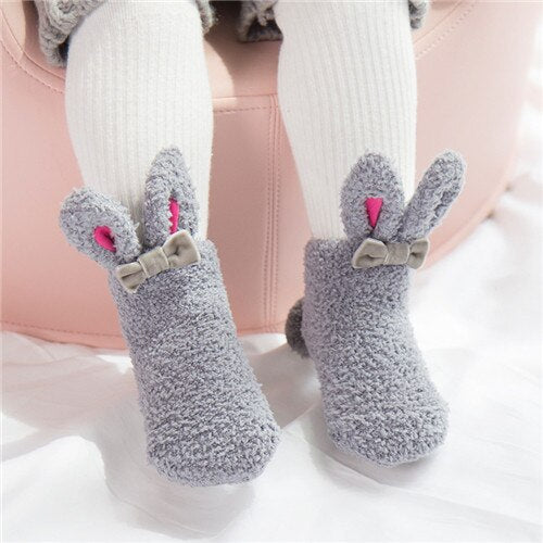 Baby Fleece Bunny Slippers