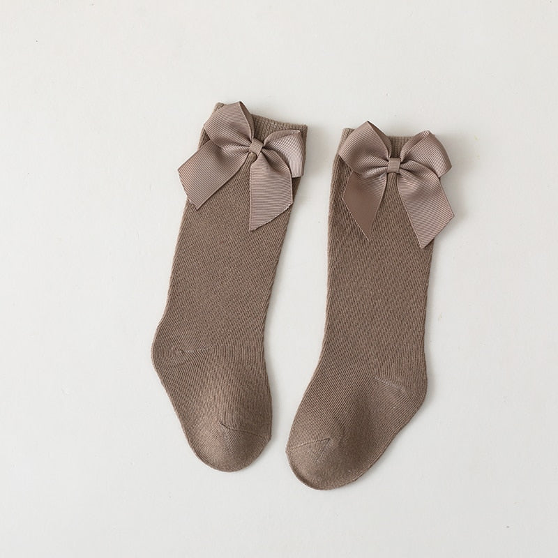 Girls Bow Socks