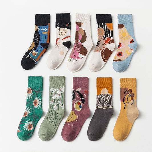 Abstract Artsy Socks for Men & Women