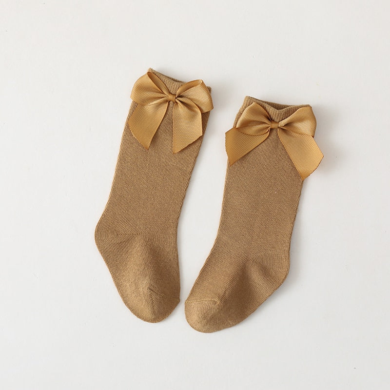 Girls Bow Socks