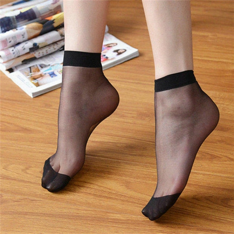 Women's Elastic Ankle Stockings.