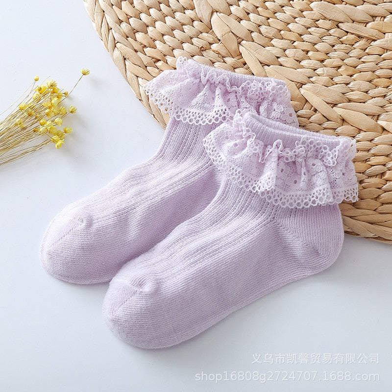 Baby Girl Lace Socks