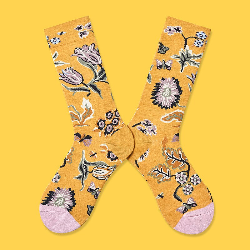 Artsy Tube Socks for Ladies