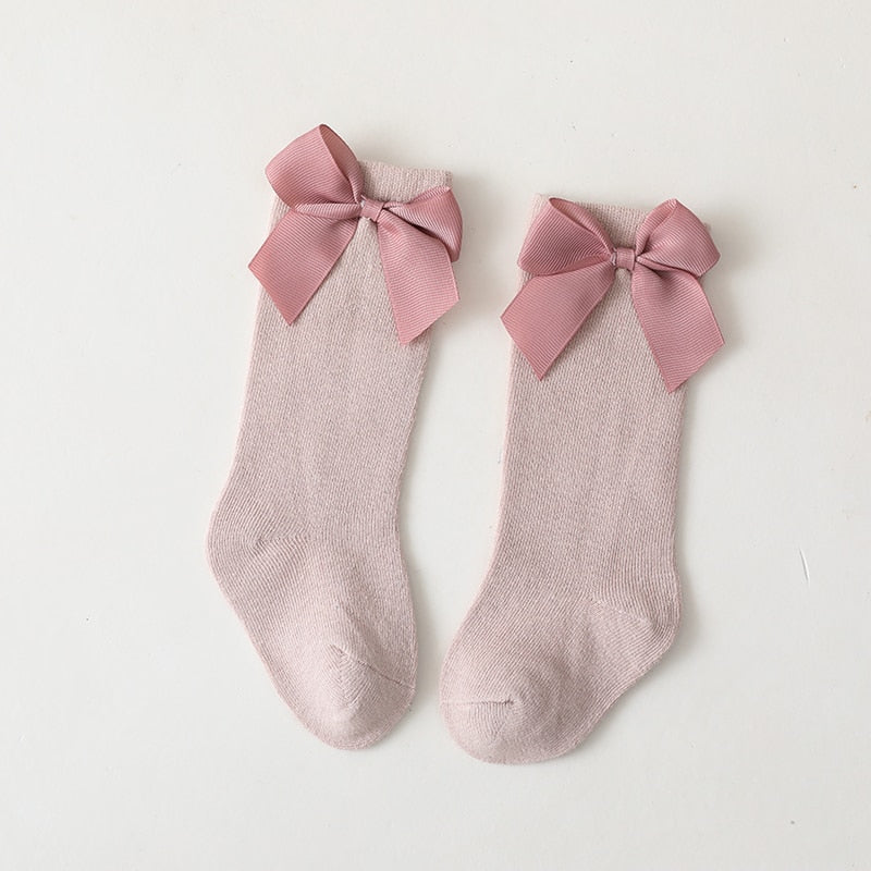 Girls Bow Socks