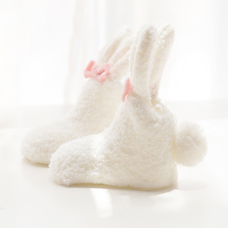 Baby Fleece Bunny Slippers