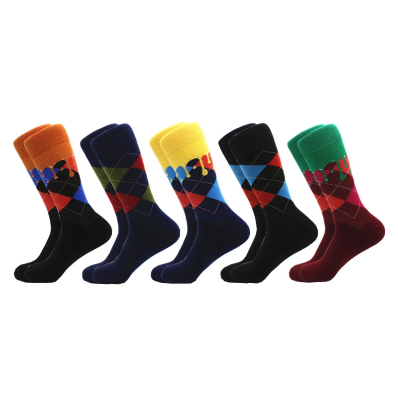 Colorful Men’s Socks, Box Set 5/10