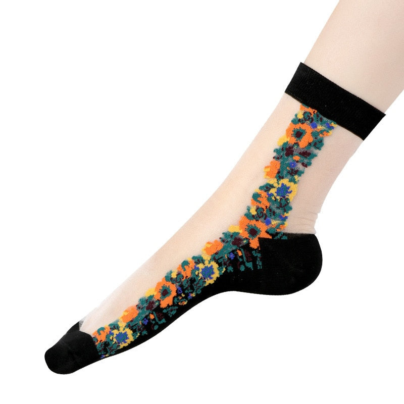 Women's Lace Ruffle Socks