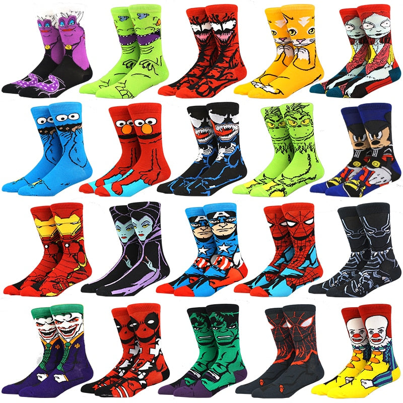 Animated Men's & Women's Cosplay Tube Socks