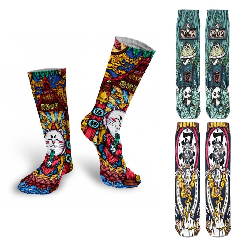 Fun Print Adult Socks