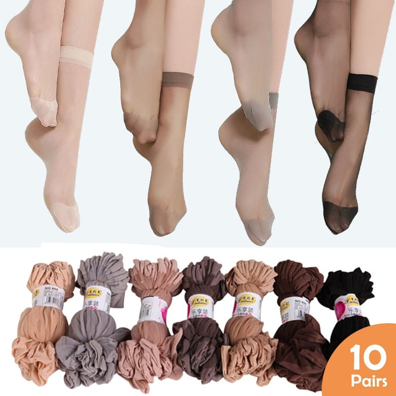 Women's Elastic Ankle Stockings.