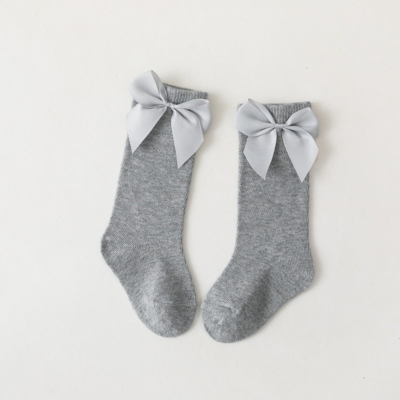 Girls Bow Socks