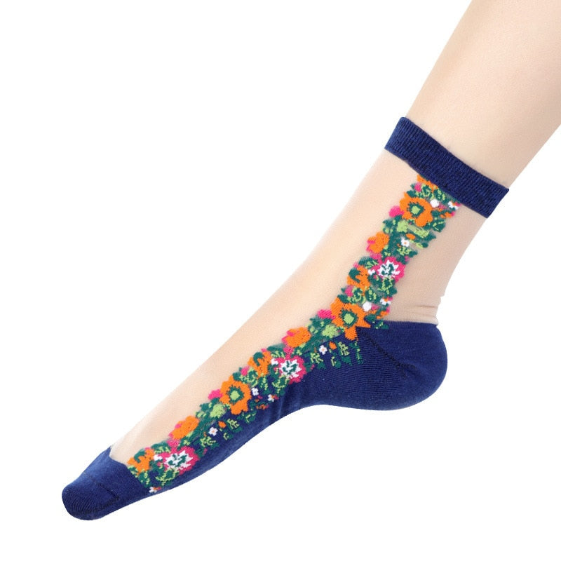 Women's Lace Ruffle Socks