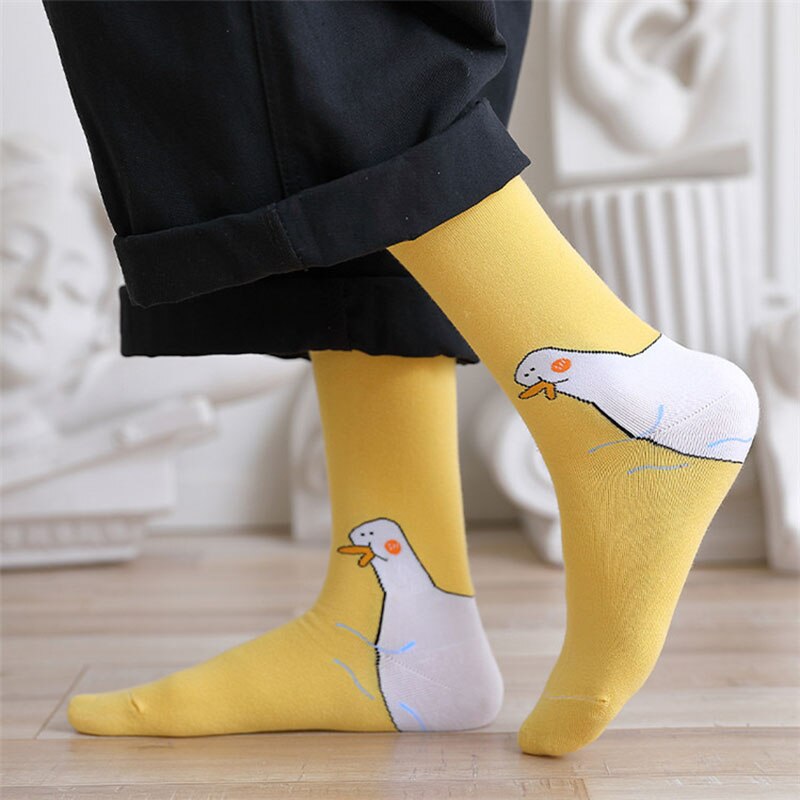 Duck and Duckling Socks