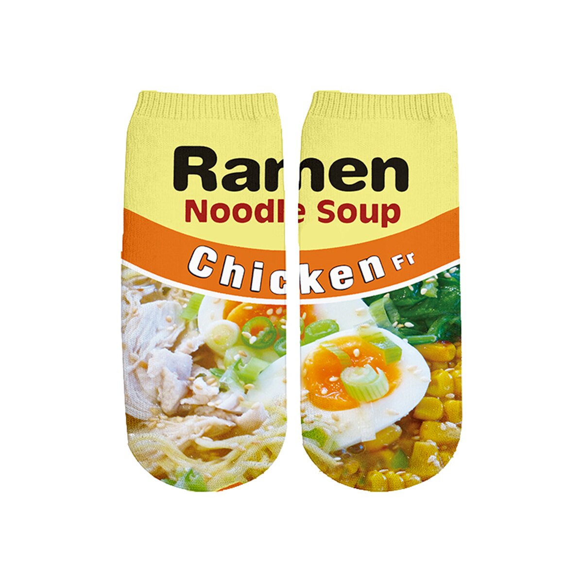 Ramen Noodles Fun Socks