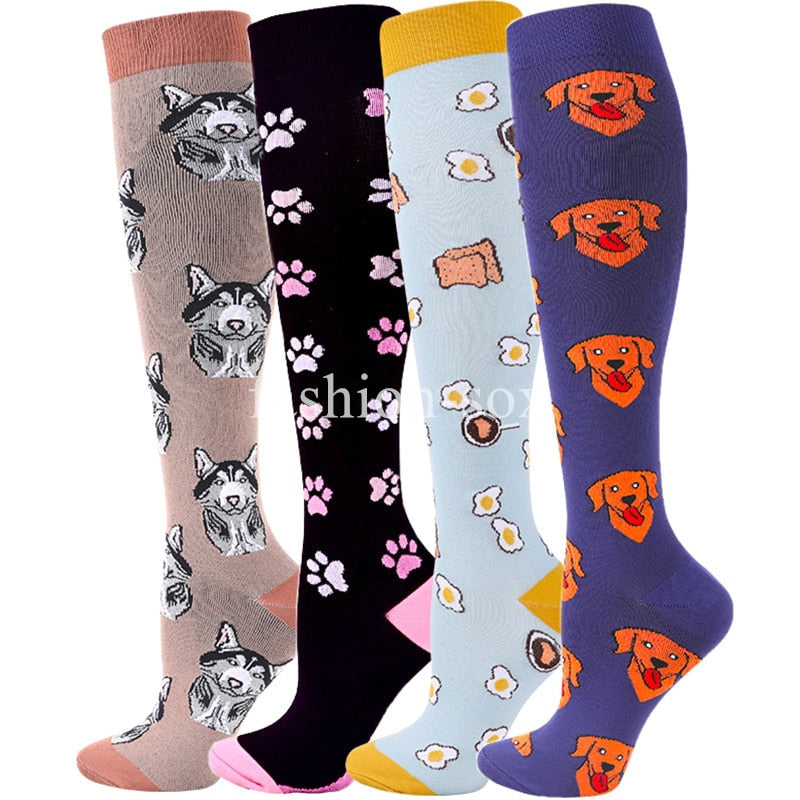 Fun Print Compression Socks