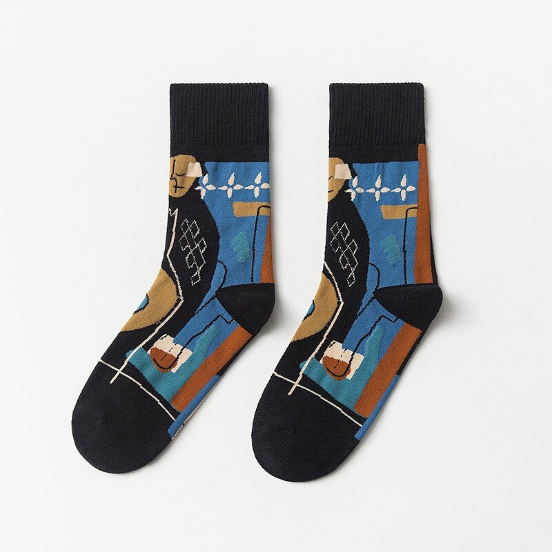 Abstract Artsy Socks for Men & Women