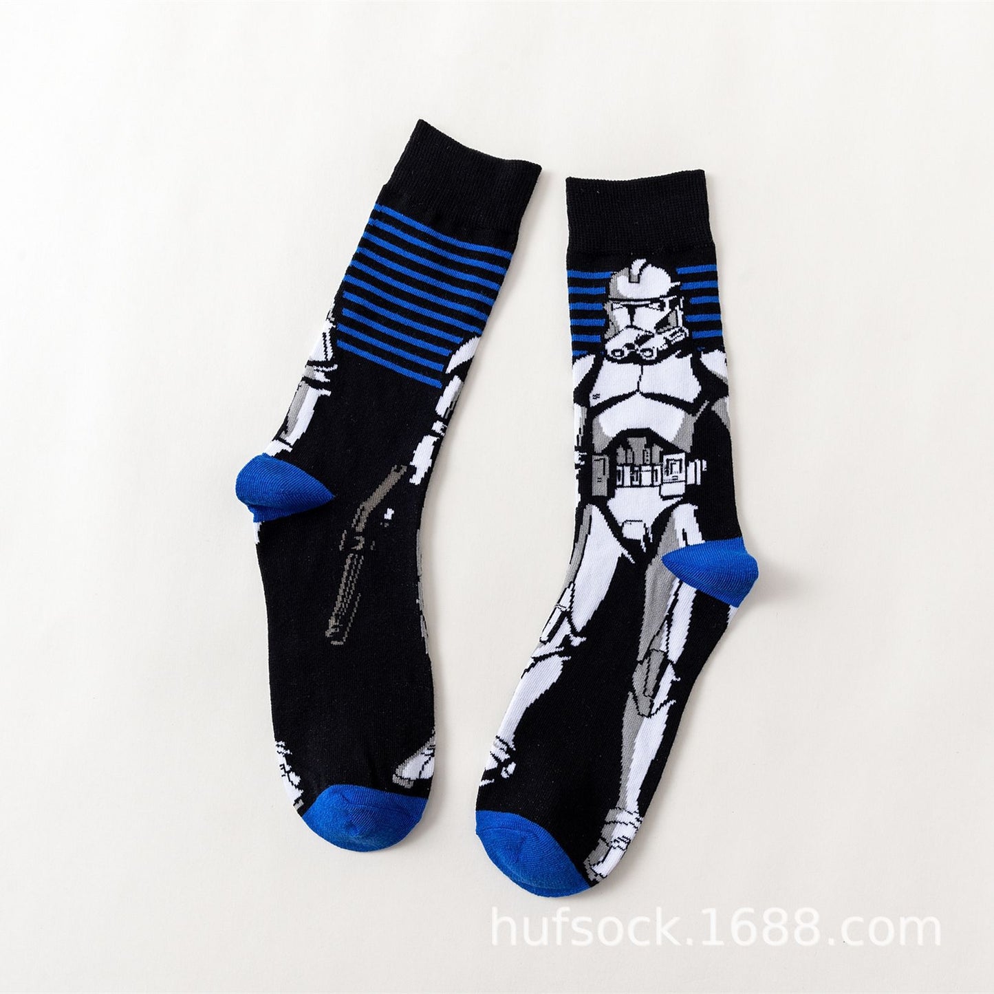 Star Wars Movie, Master Yoda, R2-D2, Cosplay, Wookie, Novelty Unisex Socks